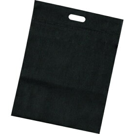 トラスコ中山｜TRUSCO NAKAYAMA TRUSCO　不織布小判抜き手提げバッグ　M　10枚入　ブラック