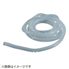 トラスコ中山｜TRUSCO NAKAYAMA TRUSCO　電線保護材　スリットチューブ　5m　結束径27　ナチュラル