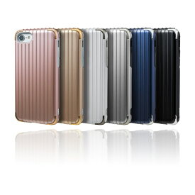 坂本ラヂヲ GRAMAS COLORS Rib 2 Hybrid Case for iPhone 8／7 Rose Gold