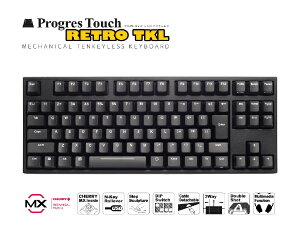 �y�G���g���[�ōő�2���|�C���g������b1/20�܂Łz �A�[�L�X�bARCHISS �L�[�{�[�h ProgresTouch RETRO TKL �� AS-KBPD91/LSBKN [�L�� /PS/2�EUSB]�yrb_ keyboard_cpn�z