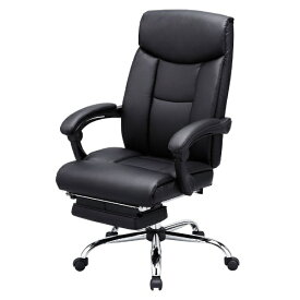 サンワサプライ｜SANWA SUPPLY オットマン収納レザーチェア（ブラック） SNC-L17BK