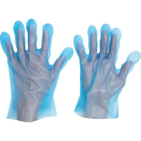 ミドリ安全｜MIDORI ANZEN ミドリ安全　ポリエチレンディスポ手袋　ベルテ574　100枚　袋入　L