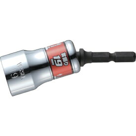 ベッセル｜VESSEL ベッセル　剛鍛首振りショートソケット　WSA2019　対辺19×75mm