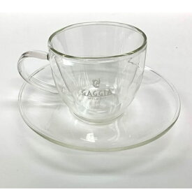 gaggia｜ガジア Gaggia特製ガラス製コーヒー / カプチーノカップ&ソーサー CAPP2[CAPP2]