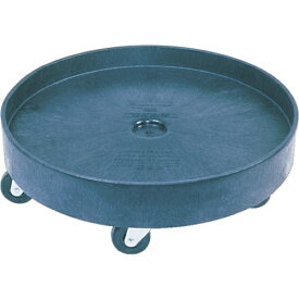 ニューウェルラバーメイド｜NEWELL RUBBERMAID ラウンドブルートコンテナ用ドーリー ドラム式 ブラック 2650