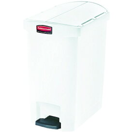 ニューウェルラバーメイド｜NEWELL RUBBERMAID スリムジムステップオンコンテナ エンドステップ ホワイト 1883556 [30L /ペダル式]