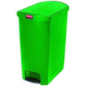 ニューウェルラバーメイド｜NEWELL RUBBERMAID スリムジムステップオンコンテナ エンドステップ グリーン 1883589 [90L /ペダル式]