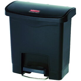 ニューウェルラバーメイド｜NEWELL RUBBERMAID スリムジムステップオンコンテナ フロントステップ ブラック 1883608 [15L /ペダル式]