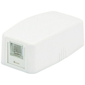 パンドウイット｜PANDUIT パンドウイット　CAT5Eローゼットボックスキット　シャッター付き　1個口白