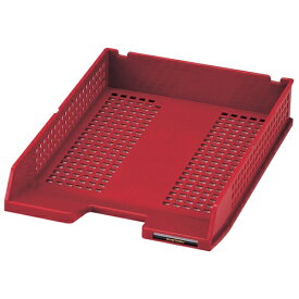 セキセイ｜SEKISEI デスクトレー　シストレー　A4 赤 STX-60-20