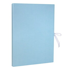 セキセイ｜SEKISEI のびーるファイル樹脂ハトメ　A4-S　紐付 青 AE-50HJ-10