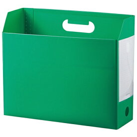 セキセイ｜SEKISEI ボックスファイル　A4 ヨコ addone (アドワン) グリーン AD-2651-30