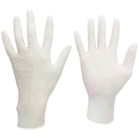 ミドリ安全｜MIDORI ANZEN ニトリル使捨手袋 極薄 SSサイズ 100枚 白 VERTE-711-N-SS