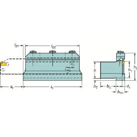 サンドビック｜Sandvik T−Max　Q−カット　ツールブロック 151.2-2020-21M