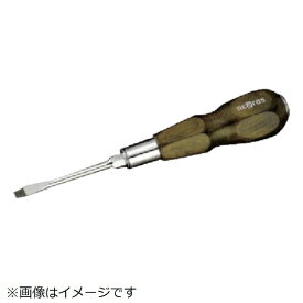 京都機械工具｜KYOTO TOOL ネプロス　木柄ドライバ貫通タイプ（マイナス）6mm