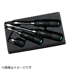 KTC ネプロス　樹脂柄マイナスドライバセット［4本組］