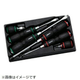 KTC ネプロス　樹脂柄ドライバ混合セット［6本組］