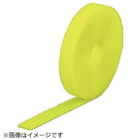 トラスコ中山｜TRUSCO NAKAYAMA TRUSCO　マジック結束テープ　両面　蛍光イエロー　20mm×5m