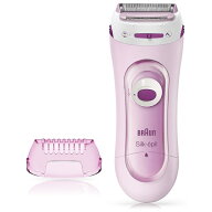 BRAUN｜ブラウン レディーシェーバー Silk・epil(シルク・エピル) ピンク LS5160R1[電気シェーバー 女性…