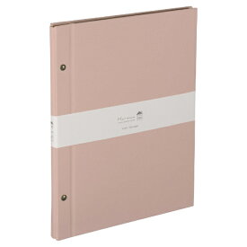 ナカバヤシ｜Nakabayashi ハルマー 外ビス式 A4サイズ AHRA4301P ピンク