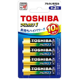 ���ŁbTOSHIBA LR6AN 4BP �P3�d�r �A���J��1 [4�{ /�A���J��]