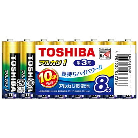 東芝｜TOSHIBA LR6AN 8MP 単3電池 アルカリ1 [8本 /アルカリ]