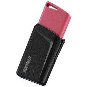 BUFFALO�b�o�b�t�@���[ RUF3-SP32G-PK USB�������[ USB3.1/3.0/2.0�Ή� 32GB �v�b�V���X���C�h�� RUF3-SP�V���[�Y �s���N [32GB /USB3.1 /USB TypeA /�m�b�N��][RUF3SP32GPK]