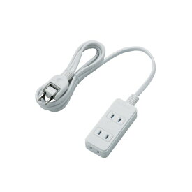 ELECOM｜エレコム シャッタータップ ホワイト T-ST02N-2320WH [2.0m /3個口 /スイッチ無][TST02N2320WH]