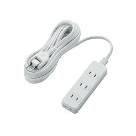 ELECOM｜エレコム シャッタータップ ホワイト T-ST02N-2450WH [5.0m /4個口 /スイッチ無][TST02N2450WH]