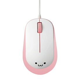 ELECOM｜エレコム マウス (Chrome/Mac/Windows11対応) ピンク M-Y8UBXPN [BlueLED /有線 /3ボタン /USB]