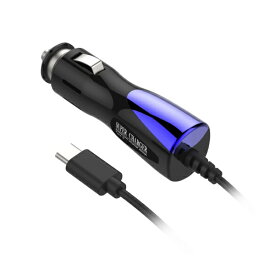 樫村｜KASHIMURA 車載用充電器　USB Type-C　1.2m ブラック AJ-547
