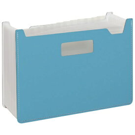 セキセイ｜SEKISEI ドキュメントスタンド　A4　13ポケット 発泡美人 ブルー FB-2380-10