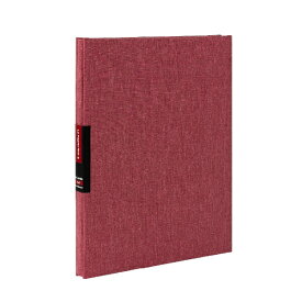 ナカバヤシ｜Nakabayashi フエルアルバム ルパピエノアール2 A4 レッド