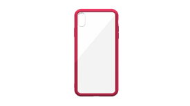 ABSOLUTE TECHNOLOGY｜アブソルート LINKASE AIR with Gorilla Glass for iPhone XS Max（側面TPU：ピンク） ATAIRIPXSM/PK