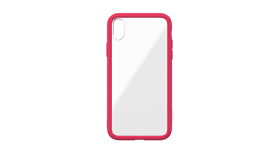 ABSOLUTE TECHNOLOGY｜アブソルート LINKASE AIR with Gorilla Glass for iPhone XR（側面TPU：ピンク） ATAIRIPXR/PK