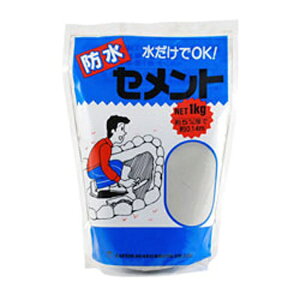 家庭化学工業|Kateikagakukogyo 防水セメントグレー スタンド 1kg
