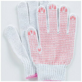 おたふく手袋｜OTAFUKU GLOVE スベリ止軍手 女性用 ピンク G-593 [Mサイズ /滑り止め付き]