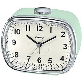 カシオ｜CASIO アラームクロック レトログリーン TQ-159-3JF [アナログ]