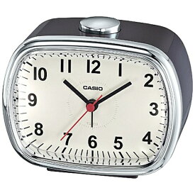 カシオ｜CASIO アラームクロック ダークブラウン TQ-159-5JF [アナログ]