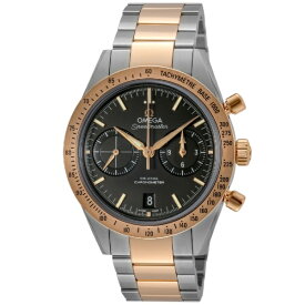 【エントリーで最大全額ポイント還元｜7/18迄】 OMEGA｜オメガ スピードマスター57 [Speedmaster 57] 5年保証 ブラック 331.20.42.51.01.002 [並行輸入品] 【代金引換配送不可】
