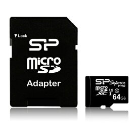SILICONPOWER　シリコンパワー microSDXCカード Superior Pro SP064GBSTXDU3V10SP [64GB /Class10][SP064GBSTXDU3V10SP]