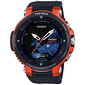 カシオ CASIO WSD-F30-RG メンズスマートウォッチ PRO TREK Smart(プロトレックスマート) オレンジ[WSDF30RG]