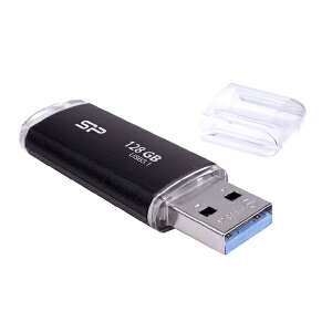 yGg[ōőSz|CgҌb11/5z SILICONPOWERbVRp[ USB[@Blaze B02 SP128GBUF3B02V1K ubN [128GB /USB3.1 /USB TypeA /Lbv]
