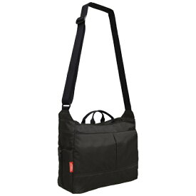 【エントリーで最大全額ポイント還元｜7/18迄】 レジャープロダクツ｜LEISURE PRODUCTS スタイリッシュ A4ショルダーバッグ コミューター #2506 ブラック