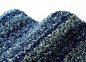 スミノエ｜SUMINOE リュストルラグ円形200cm ネイビーブルー