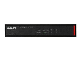 BUFFALO｜バッファロー スイッチングハブ［5ポート・Gigabit対応・電源内蔵］　法人向け Giga Layer2 スマートLiteスイッチ BS-GSL2005[BSGSL2005]