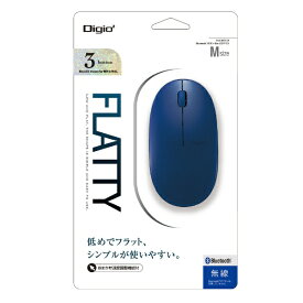 ナカバヤシ｜Nakabayashi マウス Digio2 ブルー MUS-BKT154BL [BlueLED /無線(ワイヤレス) /3ボタン /Bluetooth]