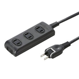 サンワサプライ｜SANWA SUPPLY 火災予防安全タップ TAP-TSH43BKN [3.0m /4個口 /スイッチ無][TAPTSH43BKN]
