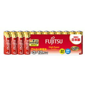 FUJITSU｜富士通 LR6FH-12S 単3電池 ハイパワータイプ [12本 /アルカリ][LR6FH12S]