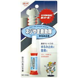 コニシ｜Konishi ＃75104ネジやま救助隊ゆるみ止め 4ml